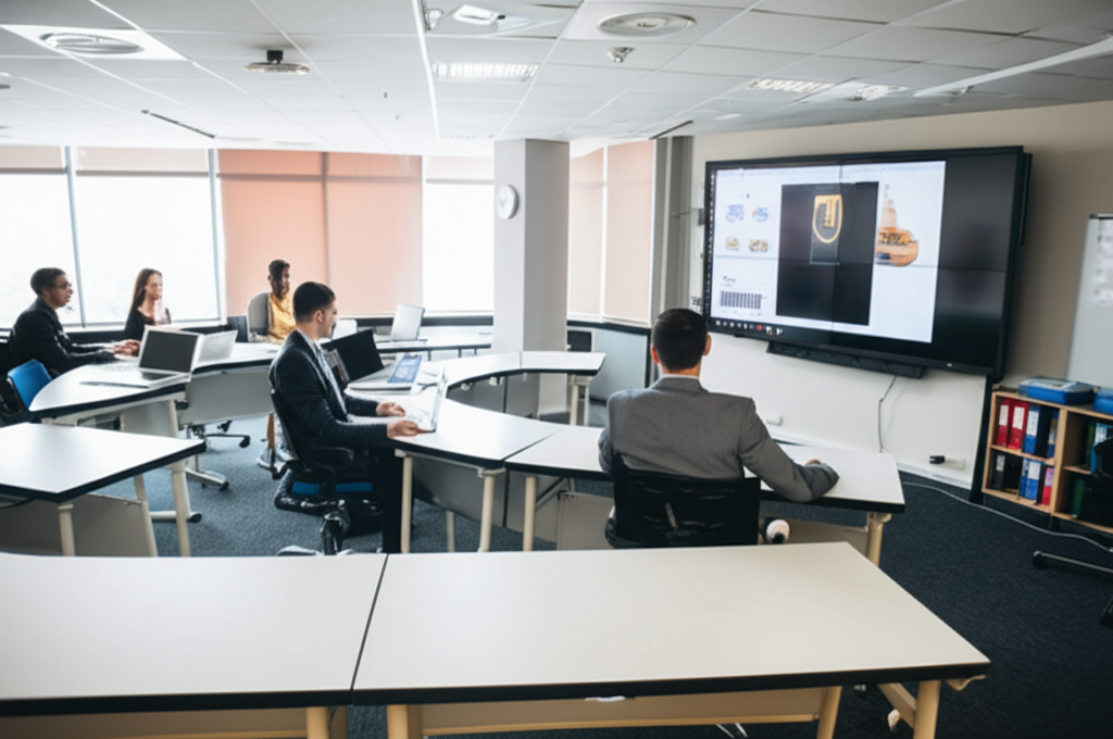 现场培训示意图